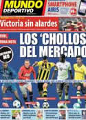 Portada Mundo Deportivo del 17 de Noviembre de 2013