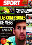 Portada diario Sport del 18 de Noviembre de 2013