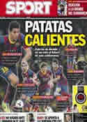 Portada diario Sport del 22 de Noviembre de 2013