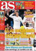 Portada diario AS del 23 de Noviembre de 2013