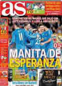 Portada diario AS del 24 de Noviembre de 2013