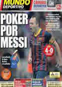 Portada Mundo Deportivo del 24 de Noviembre de 2013