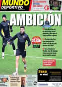 Portada Mundo Deportivo del 26 de Noviembre de 2013