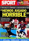 Portada diario Sport del 27 de Noviembre de 2013