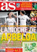 Portada diario AS del 28 de Noviembre de 2013