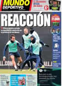 Portada Mundo Deportivo del 1 de Diciembre de 2013