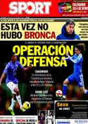 Portada diario Sport del 3 de Diciembre de 2013