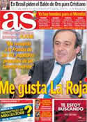 Portada diario AS del 4 de Diciembre de 2013