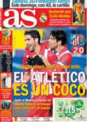 Portada diario AS del 12 de Diciembre de 2013