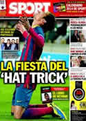 Portada diario Sport del 13 de Diciembre de 2013