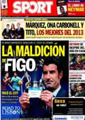 Portada diario Sport del 17 de Diciembre de 2013