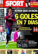 Portada diario Sport del 18 de Diciembre de 2013