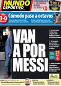 Portada Mundo Deportivo del 18 de Diciembre de 2013