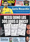 Portada Mundo Deportivo del 19 de Diciembre de 2013