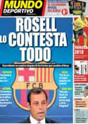 Portada Mundo Deportivo del 20 de Diciembre de 2013