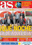 Portada diario AS del 21 de Diciembre de 2013