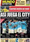 Portada Mundo Deportivo del 27 de Diciembre de 2013