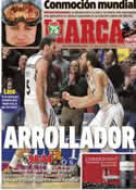 Portada diario Marca del 30 de Diciembre de 2013