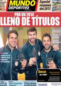 Portada Mundo Deportivo del 31 de Diciembre de 2013