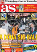 Portada diario AS del 2 de Enero de 2014