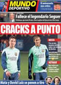 Portada Mundo Deportivo del 3 de Enero de 2014