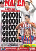 Portada diario Marca del 4 de Enero de 2014