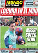 Portada Mundo Deportivo del 4 de Enero de 2014