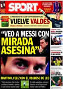 Portada diario Sport del 5 de Enero de 2014