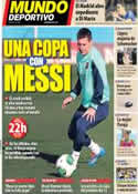 Portada Mundo Deportivo del 8 de Enero de 2014