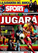 Portada diario Sport del 11 de Enero de 2014