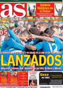 Portada diario AS del 19 de Enero de 2014