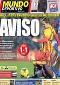 Portada Mundo Deportivo del 20 de Enero de 2014