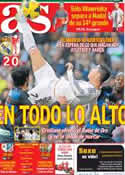 Portada diario AS del 26 de Enero de 2014