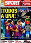 Portada diario Sport del 26 de Enero de 2014