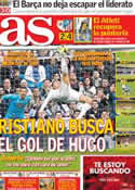 Portada diario AS del 27 de Enero de 2014