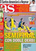 Portada diario AS del 30 de Enero de 2014