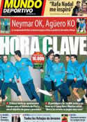 Portada Mundo Deportivo del 1 de Febrero de 2014