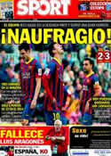 Portada diario Sport del 2 de Febrero de 2014