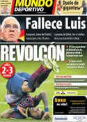 Portada Mundo Deportivo del 2 de Febrero de 2014