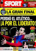 Portada diario Sport del 9 de Febrero de 2014