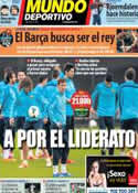 Portada Mundo Deportivo del 9 de Febrero de 2014