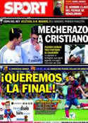 Portada diario Sport del 12 de Febrero de 2014