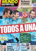 Portada Mundo Deportivo del 12 de Febrero de 2014