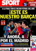 Portada diario Sport del 13 de Febrero de 2014