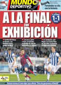 Portada Mundo Deportivo del 13 de Febrero de 2014