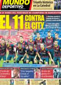 Portada Mundo Deportivo del 17 de Febrero de 2014