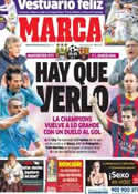 Portada diario Marca del 18 de Febrero de 2014