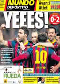 Portada Mundo Deportivo del 19 de Febrero de 2014