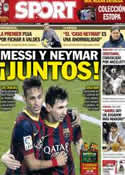 Portada diario Sport del 22 de Febrero de 2014