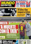 Portada Mundo Deportivo del 26 de Febrero de 2014